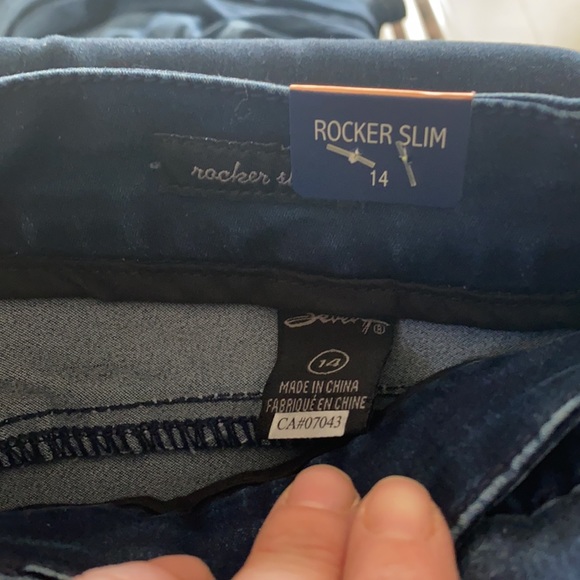 Ladies size 14 Seven Dark blue “Rocker slim cut jeans, new with tags - Picture 2 of 4